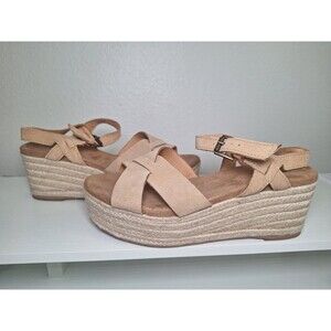 Toms Women's Willow Suede Platform Wedge Sandals